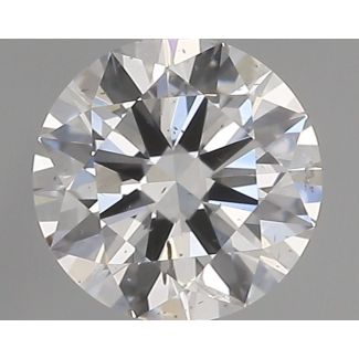 0.5 Carat Round G SI2 EX VG GIA Natural Diamond