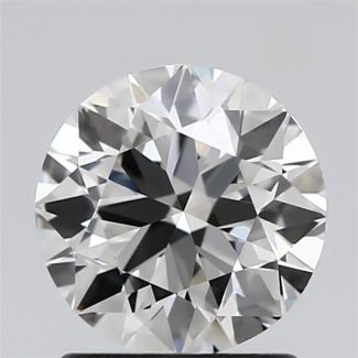 1.23 Carat Round F VVS1 EX GIA Natural Diamond