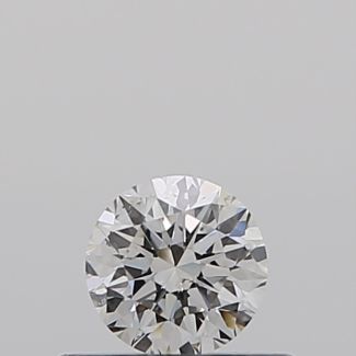 0.30 Carat Round F SI2 VG EX GIA Natural Diamond