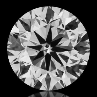 0.36 Carat Round F VVS2 VG EX GIA Natural Diamond