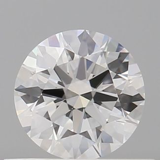 0.5 Carat Round E VS2 EX GIA Natural Diamond