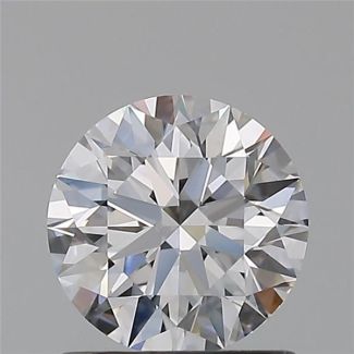 0.85 Carat Round D VVS1 EX GIA Natural Diamond