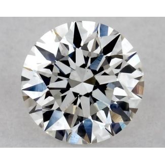 0.51 Carat Round G VS1 EX GIA Natural Diamond