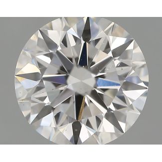 0.8 Carat Round G SI1 EX GIA Natural Diamond