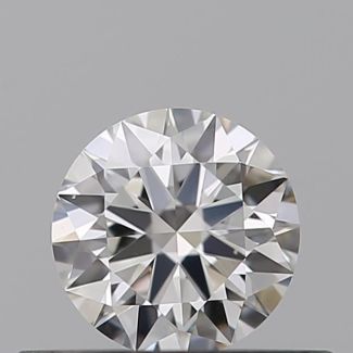 0.30 Carat Round F VS1 EX GIA Natural Diamond