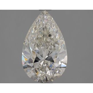 1.70 Carat Pear H SI1 - EX GIA Natural Diamond