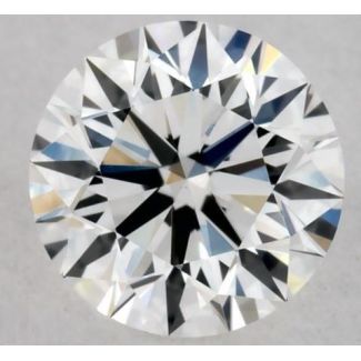 0.36 Carat Round E VS1 EX GIA Natural Diamond