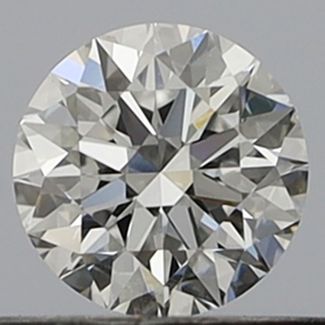 0.33 Carat Round D IF EX GIA Natural Diamond