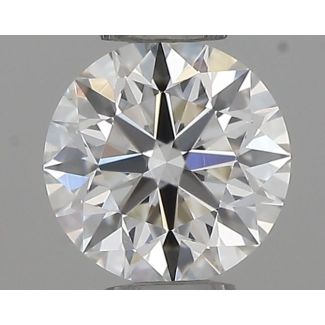 0.32 Carat Round H VS1 EX GIA Natural Diamond