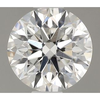 0.52 Carat Round G VS2 EX GIA Natural Diamond