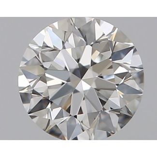 0.33 Carat Round H VS1 EX GIA Natural Diamond