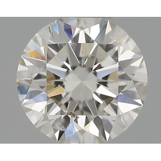 0.30 Carat Round H SI1 EX IGI Natural Diamond