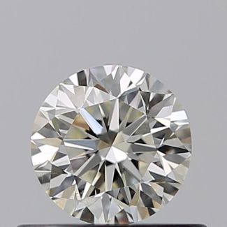 0.40 Carat Round J VS2 VG GD GIA Natural Diamond