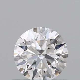 0.5 Carat Round D VS2 VG EX GIA Natural Diamond