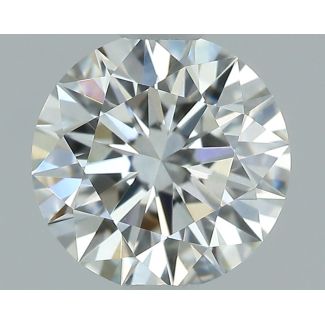 0.51 Carat Round G VVS2 EX GIA Natural Diamond