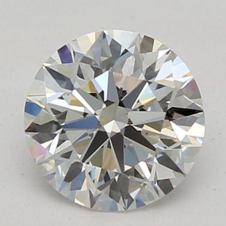 0.61 Carat Round E VS1 EX GIA Natural Diamond