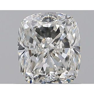 0.8 Carat Cushion Brilliant H VVS1 - VG EX GIA Natural Diamond