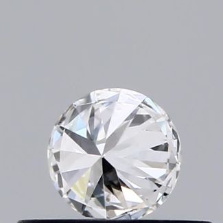 0.25 Carat Round F SI1 EX GIA Natural Diamond