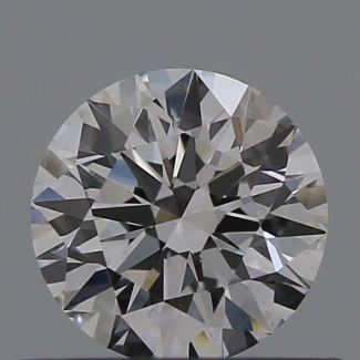 0.31 Carat Round E VVS1 EX VG GIA Natural Diamond