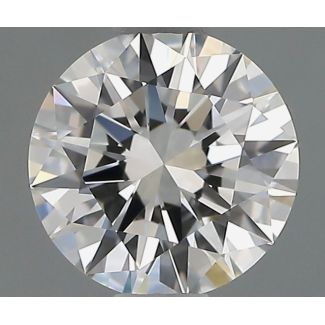 0.8 Carat Round H VVS2 EX GIA Natural Diamond