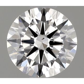 0.5 Carat Round E VS2 VG EX GIA Natural Diamond