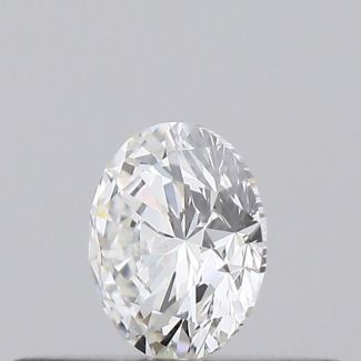 0.23 Carat Round F SI1 EX GIA Natural Diamond