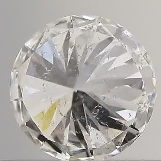 0.56 Carat Round G SI2 EX GIA Natural Diamond