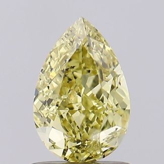 1.01 Carat Pear Fancy Brownish Yellow I1 - EX VG GIA Natural Diamond