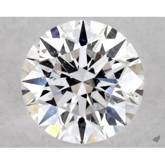 0.35 Carat Round D SI2 EX GIA Natural Diamond