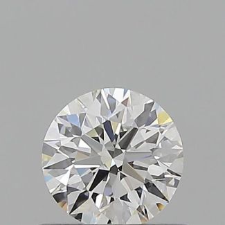 0.51 Carat Round G IF EX GIA Natural Diamond