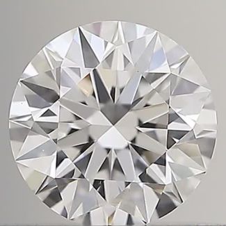 0.51 Carat Round D VS1 EX GIA Natural Diamond