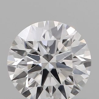 0.34 Carat Round D VS2 EX VG GIA Natural Diamond