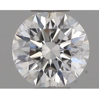 0.23 Carat Round E VVS1 VG EX GIA Natural Diamond