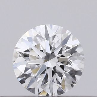 0.21 Carat Round D VS1 EX GIA Natural Diamond