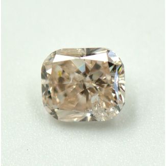 0.52 Carat Cushion Brilliant Fancy Pink SI1 - GD NONE Natural Diamond