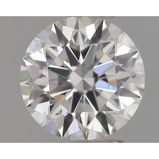 0.35 Carat Round H VS1 EX IGI Natural Diamond