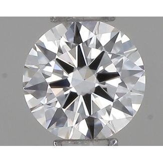 0.23 Carat Round D VVS1 VG EX GIA Natural Diamond