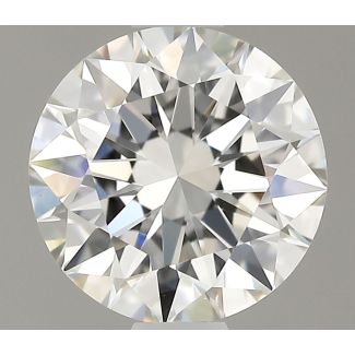 0.7 Carat Round H VVS2 EX GIA Natural Diamond