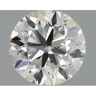 0.30 Carat Round F SI1 GD VG GIA Natural Diamond