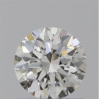 0.55 Carat Round G SI1 EX GIA Natural Diamond