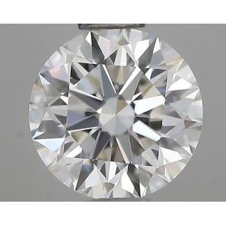 0.6 Carat Round H VVS1 EX IGI Natural Diamond