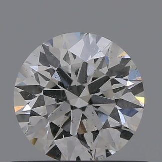 0.51 Carat Round E SI2 EX VG GIA Natural Diamond