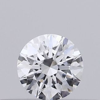 0.21 Carat Round D VS1 EX GIA Natural Diamond