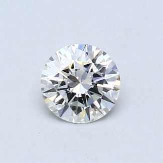 0.37 Carat Round E VS2 VG EX GIA Natural Diamond