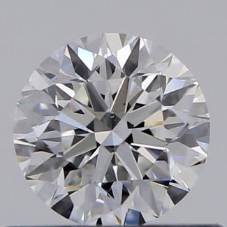 0.45 Carat Round D VS1 VG EX GIA Natural Diamond