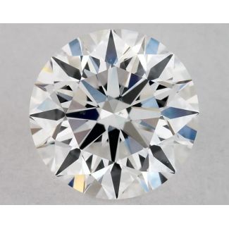 0.62 Carat Round D VS1 EX GIA Natural Diamond