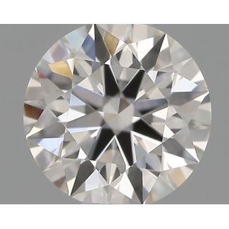 0.41 Carat Round G VS1 EX GIA Natural Diamond