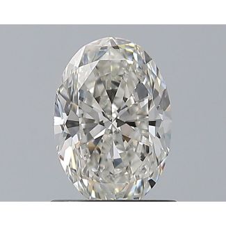 1.0 Carat Oval H VS1 - VG EX GIA Natural Diamond