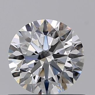 0.55 Carat Round E VS1 EX GIA Natural Diamond