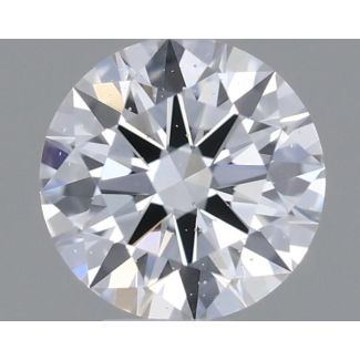 0.31 Carat Round D SI2 EX GIA Natural Diamond